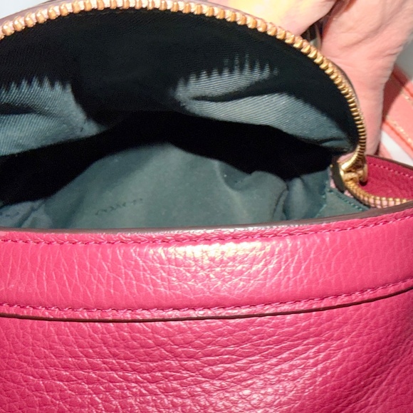 Coach Charter Backpack 18 In Colorblock Brass/amazon Green Multi C5286 - Picture 5 of 11